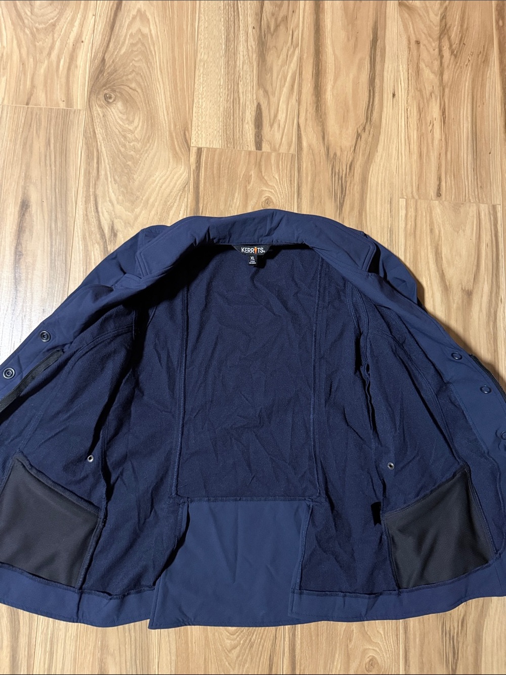 Kerrits Navy Three-Button Riding Blazer Jacket - Picture 8 of 9